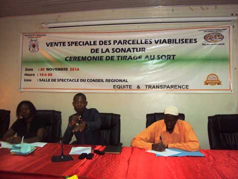 Vente de parcelles viabilisées de la SONATUR : Les 128 heureux gagnants de Ouahigouya sont connus