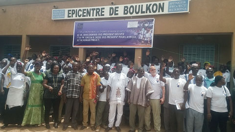 The hunger project Burkina : Le 20e anniversaire célébré dans l’épicentre de Boulkon