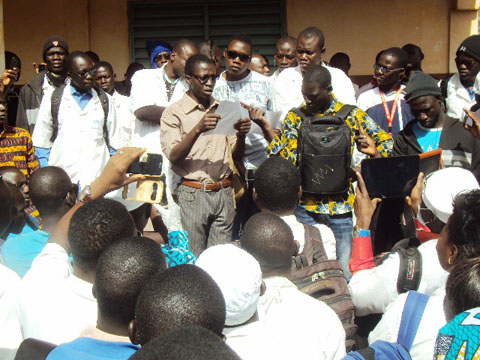 Ecole Nationale de Santé Publique de Ouahigouya : Les élèves exigent le départ d’un enseignant permanent
