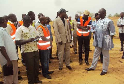 Bitumage de la route Ouahigouya- frontière du Mali : La fin des travaux prévue pour Octobre 2015