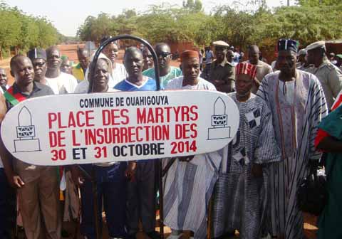 Commémoration de la Journée des martyrs : Les Ouahigouyalais ont rendu hommage aux victimes de l’insurrection