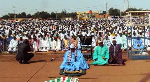 Tabaski à Ouahigouya : L’Imam a salué l’initiative du dialogue des autorités politiques